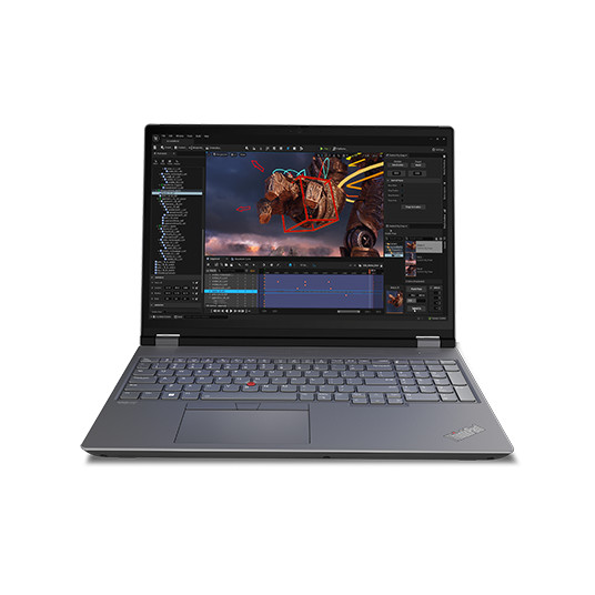 Kannettava tietokone Lenovo ThinkPad P16 Gen 2, 16 WQXGA, Intel Core i7, RAM 32GB, 1TB SSD, NVIDIA RTX 3500 Ada Generation, Windows 11 Pro, Storm Grey 21FA004TMH