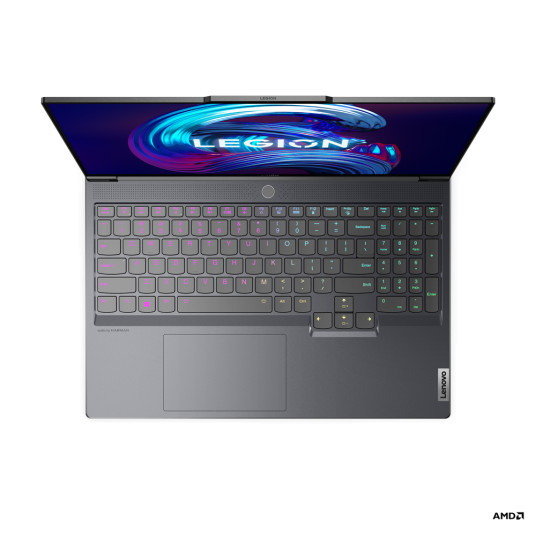 Kannettava tietokone Lenovo Legion 7 16ARHA7, 16 WQXGA, AMD Ryzen 7, RAM 16GB, 1TB SSD, AMD Radeon RX 6700M, Windows 11 Home, Storm Grey 82UH002TCK
