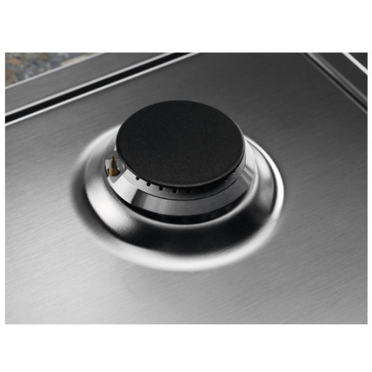 Electrolux KGS6424BX Ruostumattomasta teräksestä valmistettu sisäänrakennettava 60 cm kaasu 4 vyöhykettä (vyöhykkeet)