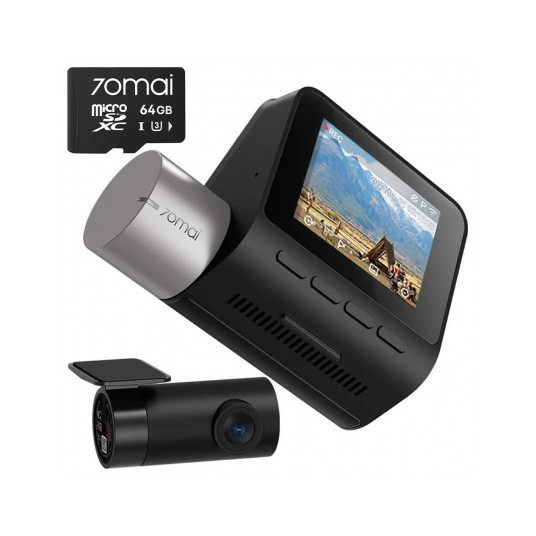 70mai Dash Cam A510-1 Set + 70mai 64GB kortti