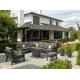 Ulkokalusteet Timber Lounge Lava Carbon, 5 hengelle