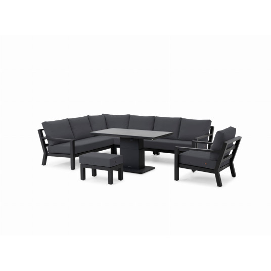 Ulkokalusteet Timber Lounge Lava Carbon, 5 hengelle