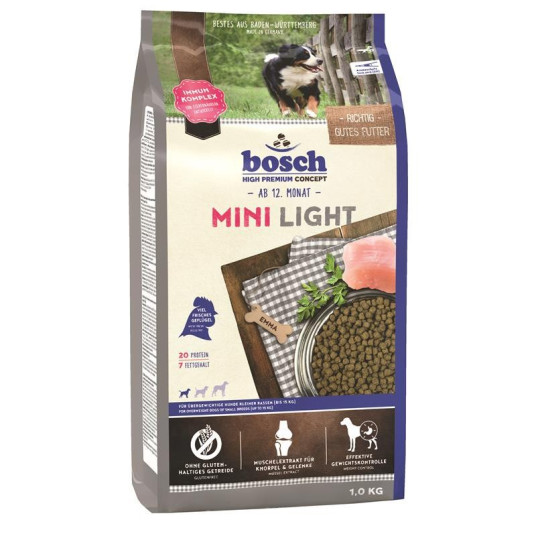 BOSCH Mini Light - lihaville pienille roduille 2 5 kg