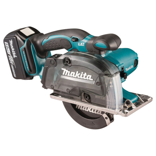 Metal cutting circular saw 18V MAKITA DCS552RTJ 135mm 2x5.0Ah