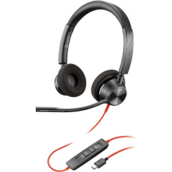 Kuulokkeet Poly Blackwire 3320-M Stereo USB-C Headset Black