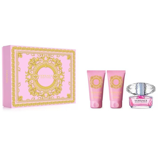 Versace - Bright Crystal - EDT 50 ml + body lotion 50 ml + shower gel 50 ml