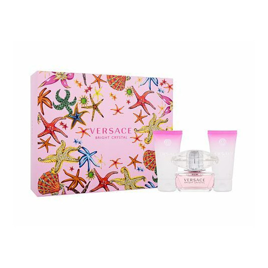 Versace - Bright Crystal - EDT 50 ml + body lotion 50 ml + shower gel 50 ml