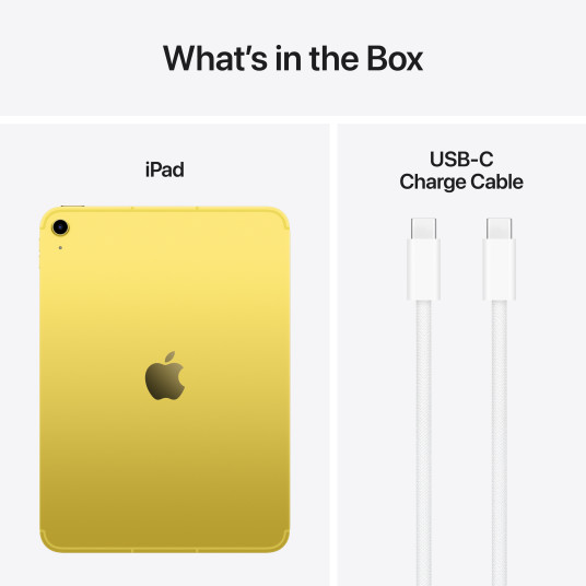 Tabletti Apple iPad (A16) Wi-Fi + Cellular 256GB Yellow MD7M4HC/A