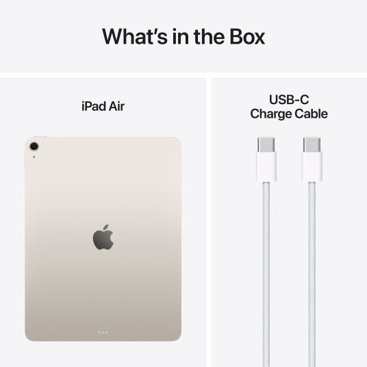 Tabletti Apple iPad Air 13" Apple M3 Wi-Fi 128GB Starlight MCNK4HC/A
