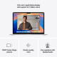 Kannettava Apple MacBook Air 13” Apple M4 10C CPU, 10C GPU/16GB/512GB SSD/Silver/INT MW0X3ZE/A