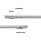 Kannettava Apple MacBook Air 13” Apple M4 10C CPU, 10C GPU/16GB/512GB SSD/Silver/INT MW0X3ZE/A