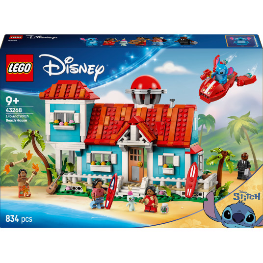 LEGO® 43268 Disney Classic Lilo ja Stitch Beach House