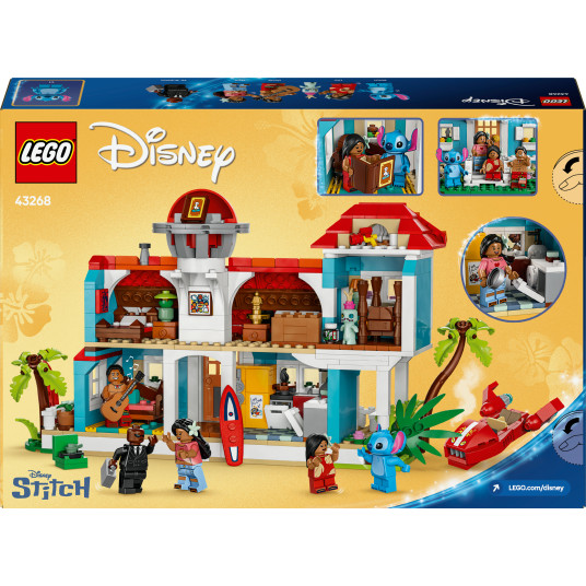 LEGO® 43268 Disney Classic Lilo ja Stitch Beach House