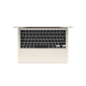 Kannettava Apple MacBook Air 13” Apple M4 10C CPU, 8C GPU/16GB/256GB SSD/Starlight/SWE MW0Y3KS/A