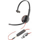Kuulokkeet Poly Blackwire 3215 Monaural USB-C Headset Black