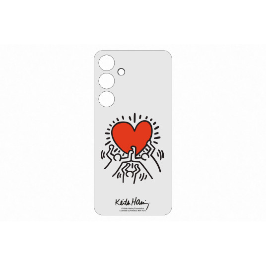 Samsung Galaxy S24+ silikonikuori, White