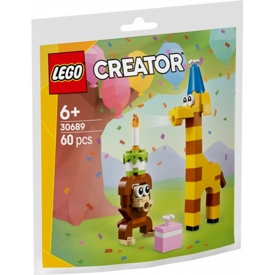 Bricks Creator 30689 Birthday Party Animals