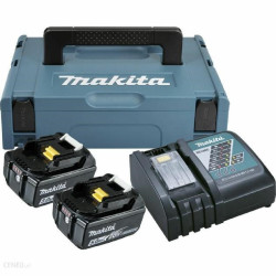 18V MAKPAC VIRTALÄHDESARJA 2*5.0AH BL1850B+DC18RC