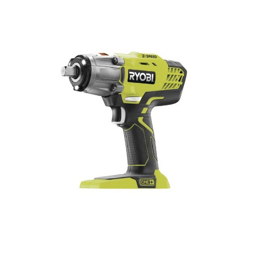 Ryobi R18IW3 sähköinen ruuvinväännin tai iskutyökalu 1/2" One+ 18V 2,0Ah Musta, vihreä