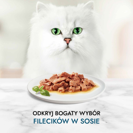PURINA Gourmet Perle Mini fileet kastikkeessa - kissan märkäruoka - 60x85g