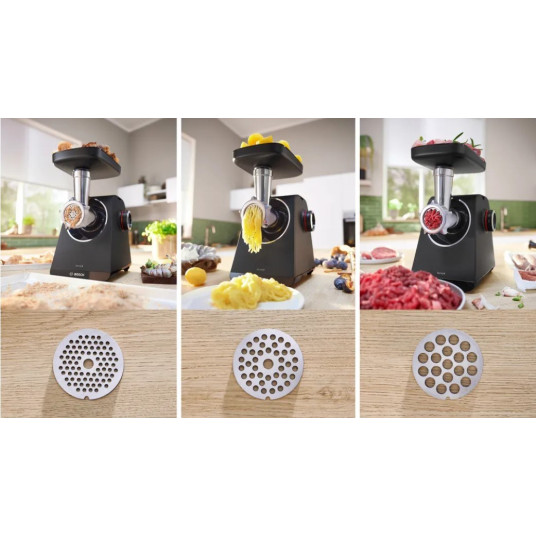 Bosch MFWS440B lihamylly 1900 W Musta, hopea