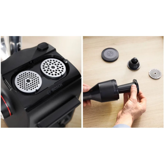 Bosch MFWS440B lihamylly 1900 W Musta, hopea
