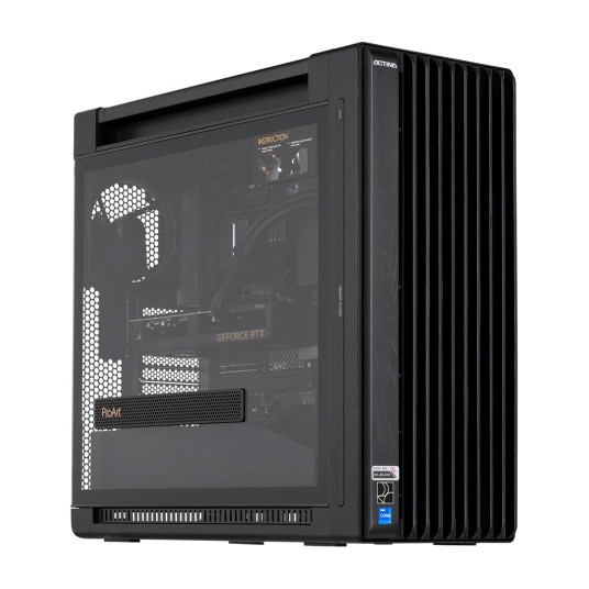 Actina 5901443407201 PC Intel® Core™ i7 i7-14700K 192 GB DDR5-SDRAM 3 TB SSD NVIDIA GeForce RTX 4070 Ti Super Windows 11 Pro "Midi Tower" Musta