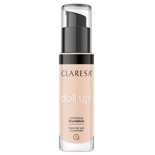 CLARESA_Doll Up Illuminating Face Primer 05 Deep Medium 34g