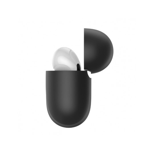 "Soft Shell AirPods Case" Black