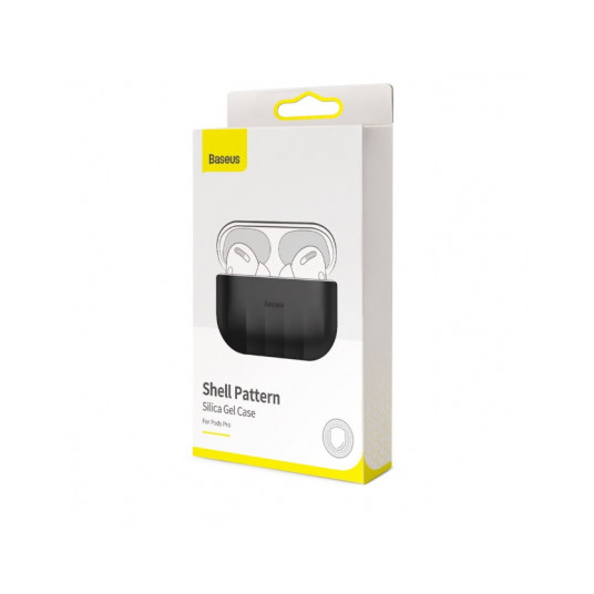 "Soft Shell AirPods Case" Black