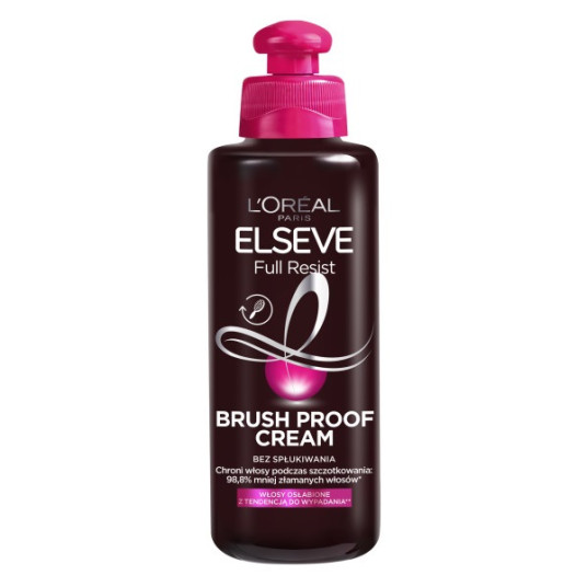 L'OREAL_Elseve Full Resist Brush Proof Cream hoitoaine heikoille ja vaurioituneille hiuksille 250ml