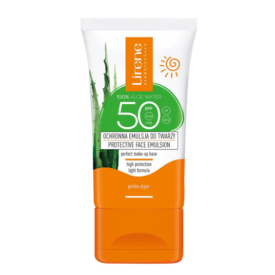 LIRENE_Sun protection kasvojen emulsio aloe vera SPF50 50ml