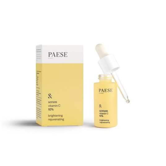 PAESE_Care Seerumi C-vitamiini 10% C-vitamiinia sisältävä nuorentava öljyseerumi 15ml