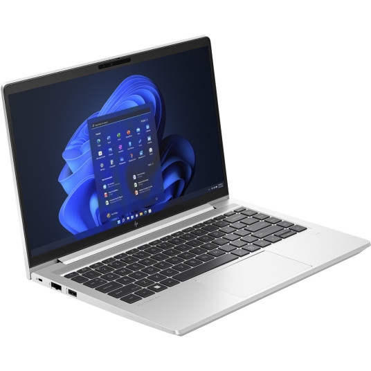 HP EliteBook 640 G10 Intel® Core™ i5 i5-1345U Kannettava tietokone 35,6 cm (14") Full HD 16 Gt DDR4-SDRAM 256 Gt SSD Wi-Fi 6E (802.11ax) Windows 11 Pro Hopea Uusi / Uudelleen pakattu