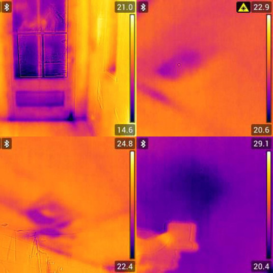 FLIR MR160 kosteus- ja psykrometri Sisäinen elektroninen kosteusmittari Musta