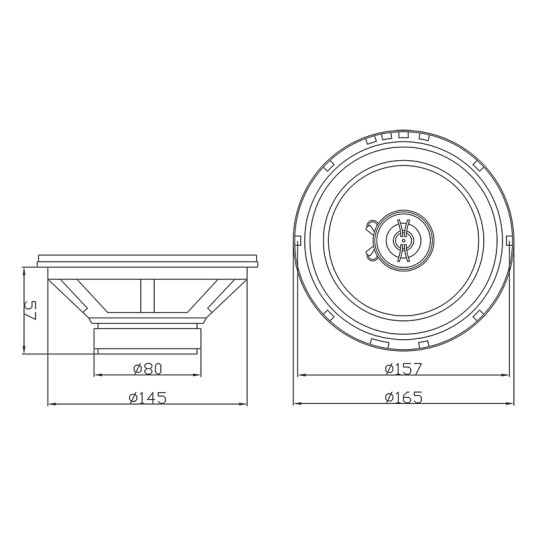 Garsiak.Blow S-165 4Ohm / 30-603