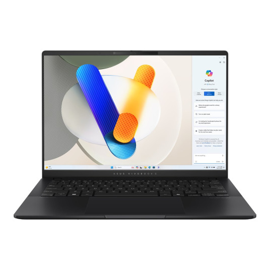 ASUS Vivobook S 14 OLED S5406MA-PP009W Ultra 7 155H 14.0"3K 120Hz 400nits Glossy 16GB LPDDR5X SSD1TB Intel Arc Graphics WLAN+BT Cam 75WHrs Win11 Neutral Black