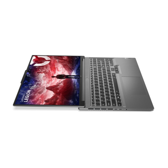 Kannettava tietokone Lenovo Legion Slim 5 16ARP9, AI-Powered Gaming PC, 16 WQXGA, AMD Ryzen 7, RAM 16GB, 512GB SSD, NVIDIA GeForce RTX 4060, NoOS, Luna Grey 83EX002BPB