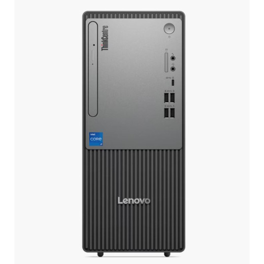 Lenovo ThinkCentre neo 50t G5 TWR i3-14100 8GB DDR5 SSD256 UHD 730 W11Pro Musta 3Y OnSite