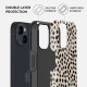 Kotelo Burga iPhone 15 Almond Latte Tough Magsafe