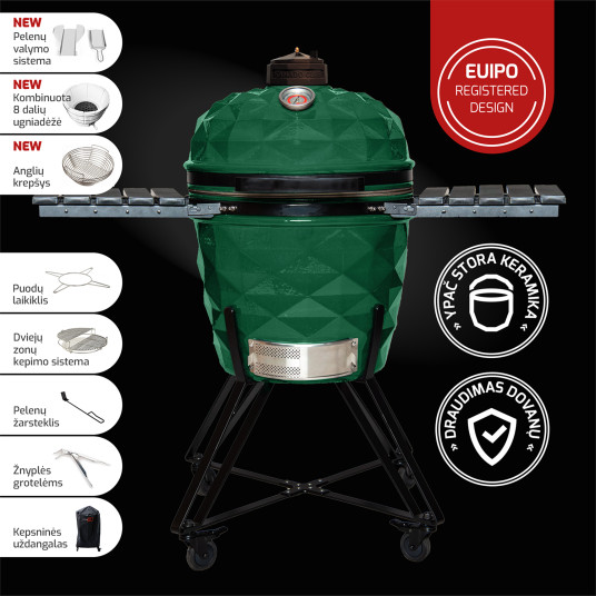 Grilli KamadoClub Pro 2 Premium, vihreä