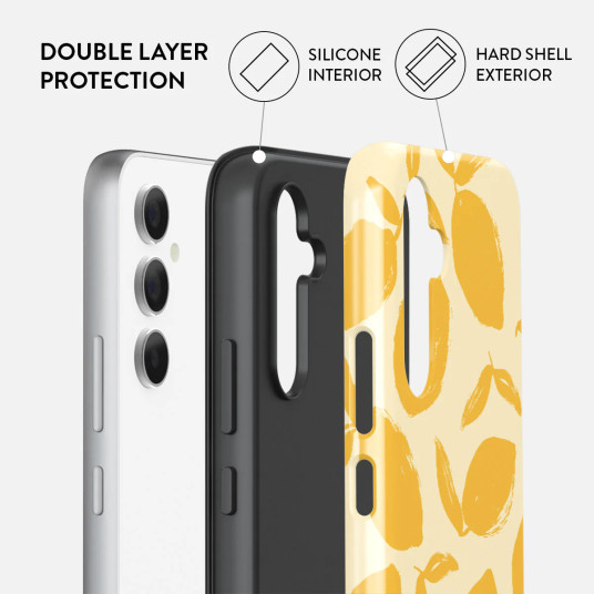 Kotelo Burga Samsung Galaxy A55 Lemon Tart Tough
