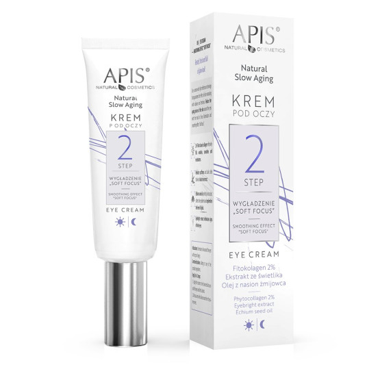 APIS_Natural Slow Aging Silottava silmänympärysvoide Step 2 15ml