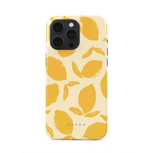 Kotelo Burga iPhone 15 Pro Lemon Tart Tough Magsafe