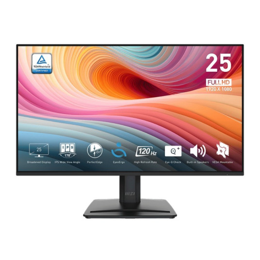 Näyttö PRO MP251 E2 24,5 tuuman LED/FHD/Flat/120Hz/Musta näyttö