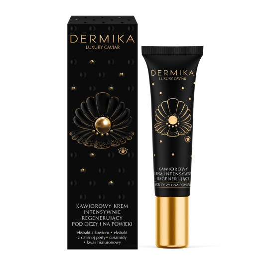 DERMIKA_Luxury Caviar intensiivinen uudistava silmänympärys- ja silmäluomivoide 15ml