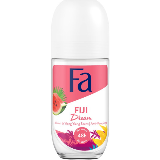 FA_Island Vibes Fiji Dream Antiperspirant Roll-on antyperspirant w kulce Watermelon Ylang Ylang Scent 50ml
