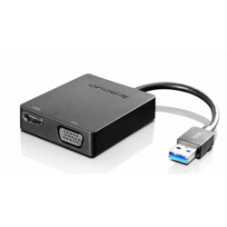 "LENOVO USB 3.0 JA VGA/HDMI-SOVITIN