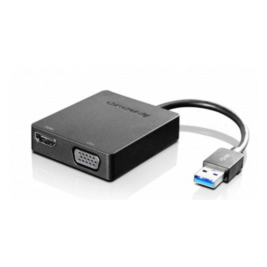 "LENOVO USB 3.0 JA VGA/HDMI-SOVITIN