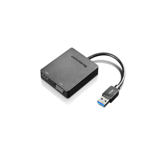 "LENOVO USB 3.0 JA VGA/HDMI-SOVITIN